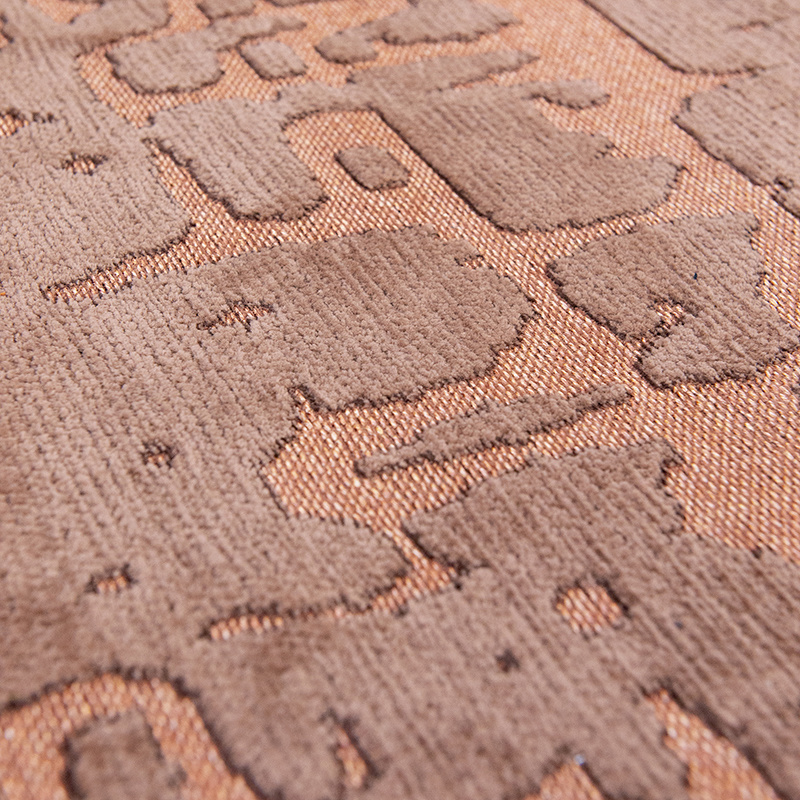 Rond modern vloerkleed - Structures Baobab 9199 - sfeer