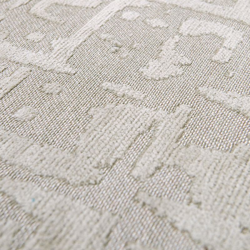 Rond modern vloerkleed - Structures Baobab 9197 - sfeer