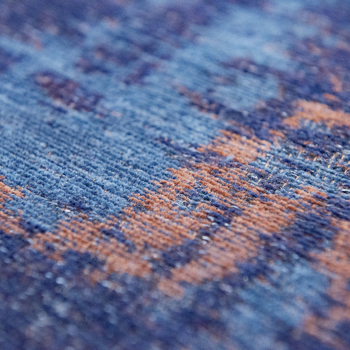 Vintage vloerkleed - Atlantic Venetian Dust 9211 Blauw