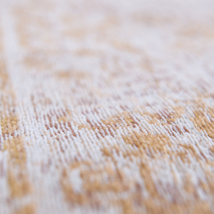 Vintage vloerkleed - Fading World Medaillon Oranje 9067