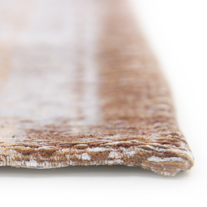 Vintage vloerkleed - Fading World Medaillon Oranje 9067