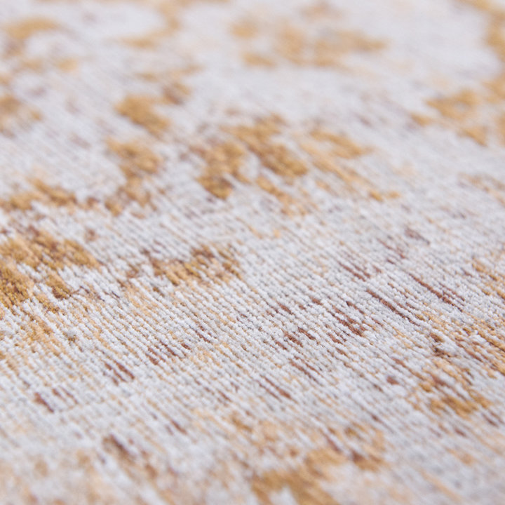 Vintage vloerkleed - Fading World Medaillon Oranje 9067