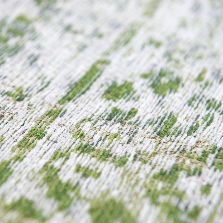 Vintage vloerkleed - Fading World Medaillon Groen 9066