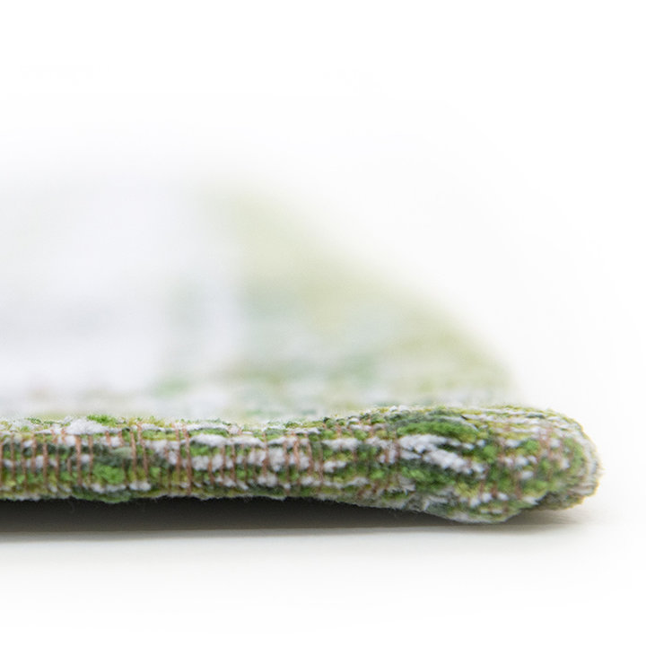 Vintage vloerkleed - Fading World Medaillon Groen 9066