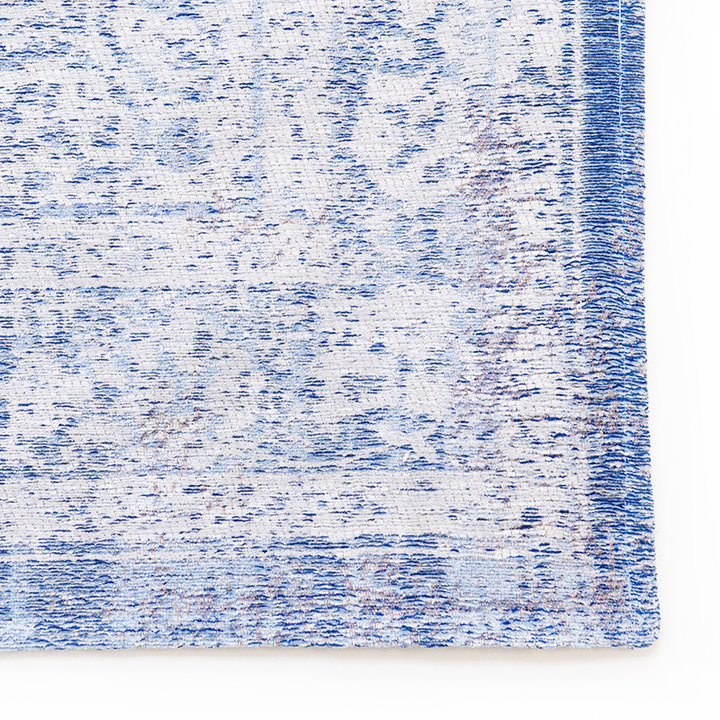 Vintage vloerkleed - Fading World Medaillon Blauw 9065