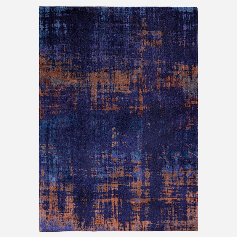 Vintage vloerkleed - Atlantic Venetian Dust 9211 Blauw - sfeer