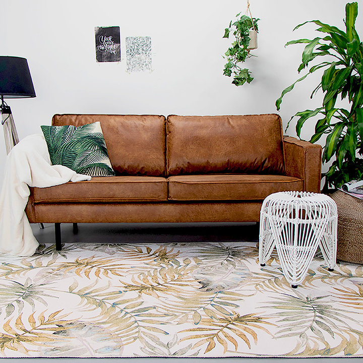 Botanical vloerkleed - Palmier Leaves Nature