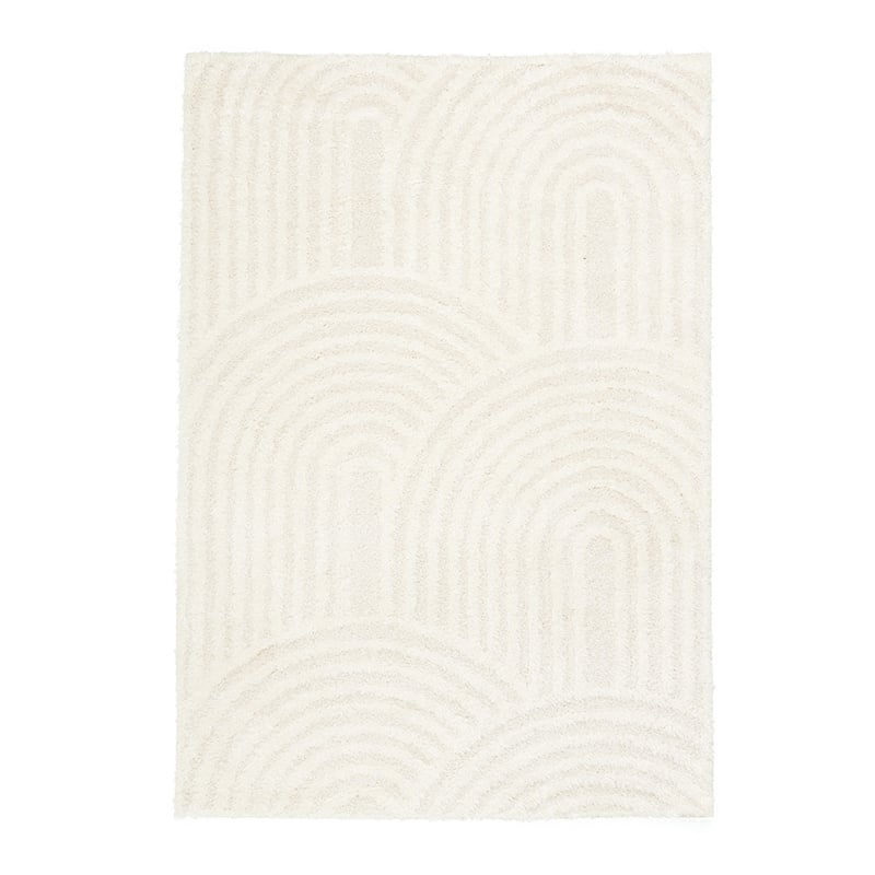 Scandinavisch vloerkleed - Lova Arches Creme - sfeer