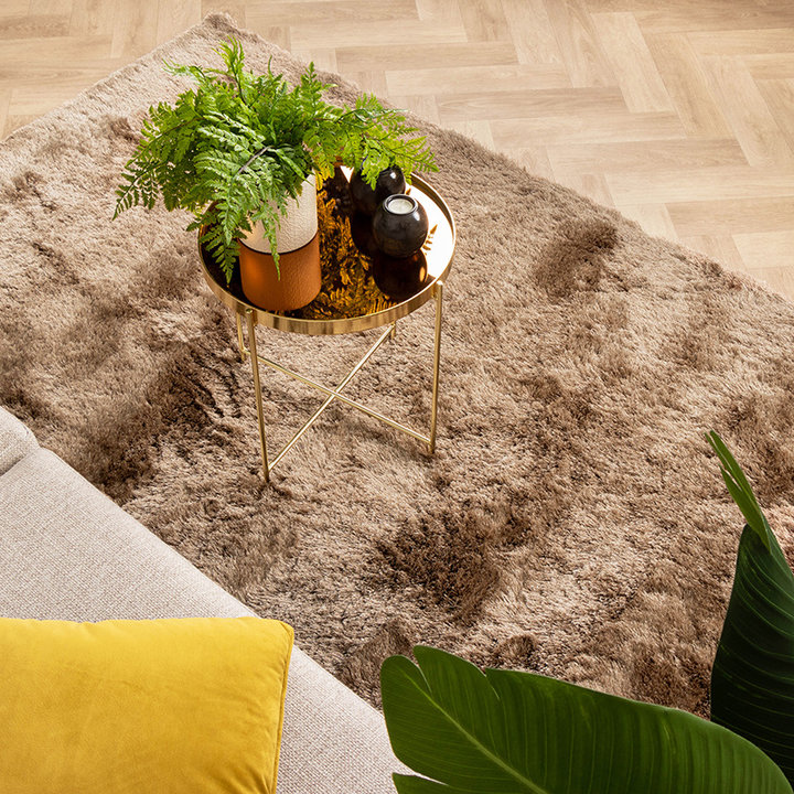 Dywan z długim włosiem - Glorious Taupe