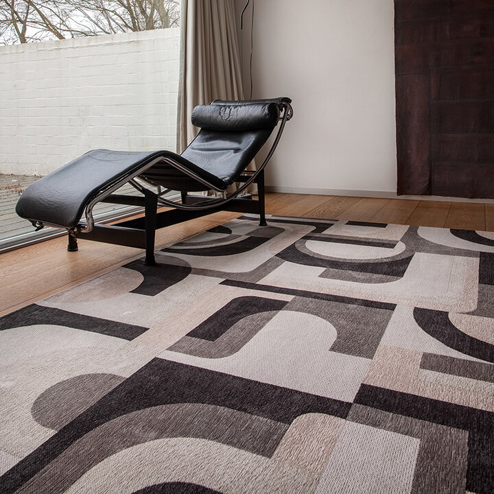 Modern vloerkleed - Nuance 9206 Grijs