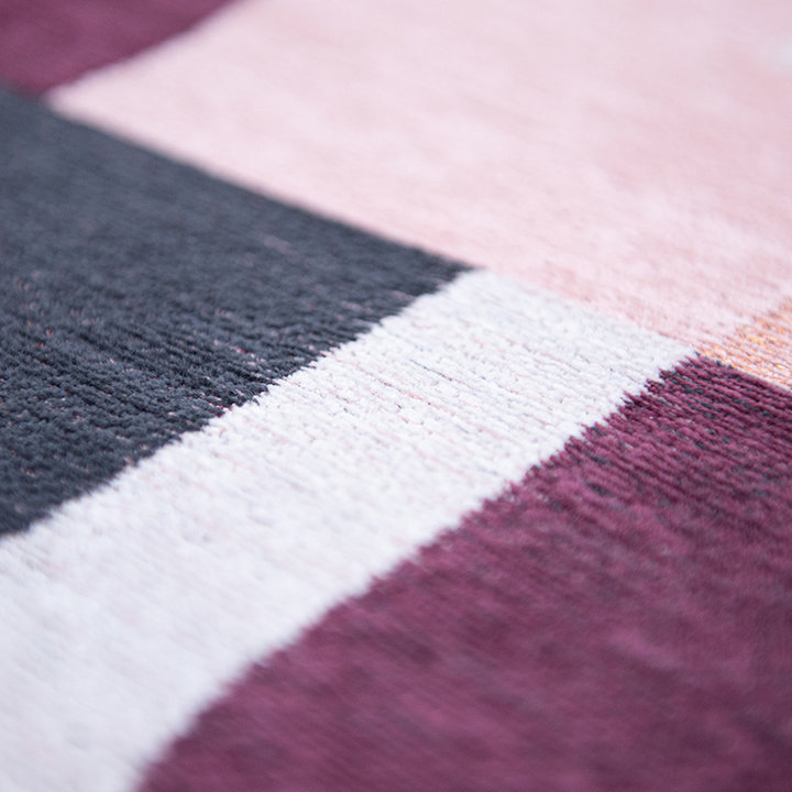 Modern vloerkleed - Nuance 9209 Roze