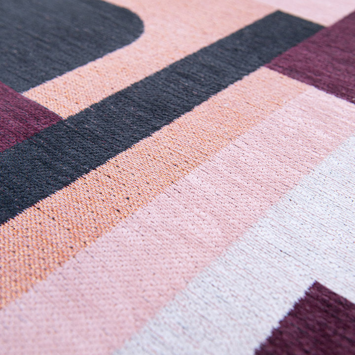 Modern vloerkleed - Nuance 9209 Roze