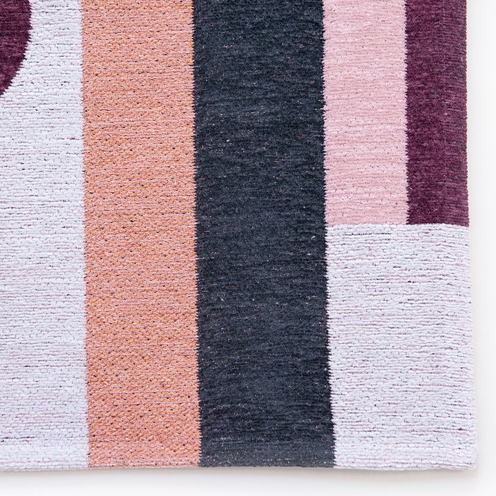 Modern vloerkleed - Nuance 9209 Roze