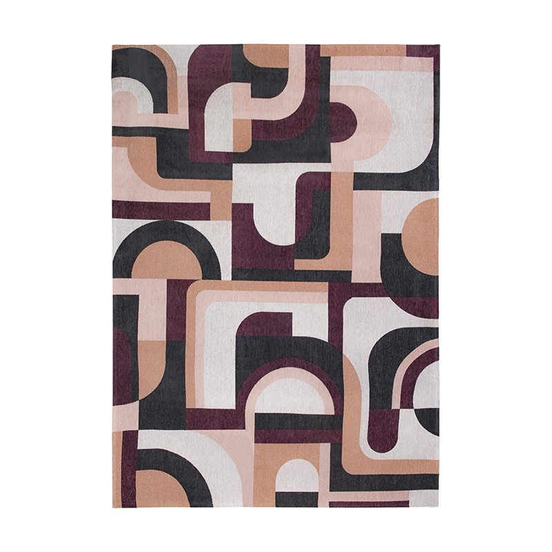 Modern vloerkleed - Nuance 9209 Roze - sfeer