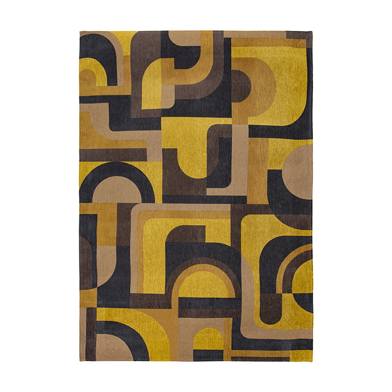 Modern vloerkleed - Nuance 9210 Geel - sfeer