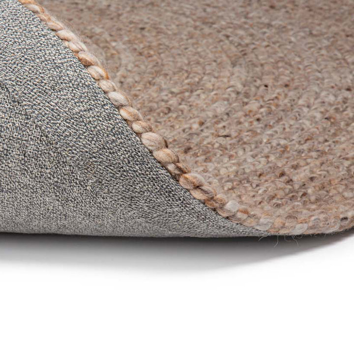 Rond wollen vloerkleed - Bellano ST Beige 142