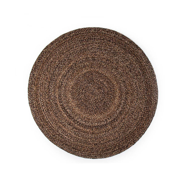 Rond wollen vloerkleed - Bellano ST Bruin 623