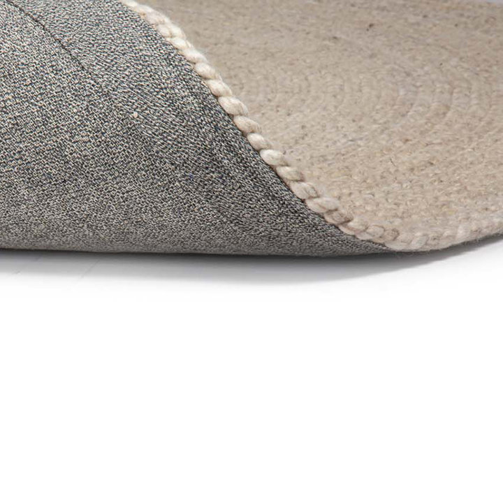 Rond wollen vloerkleed - Bellano ST Wit 815