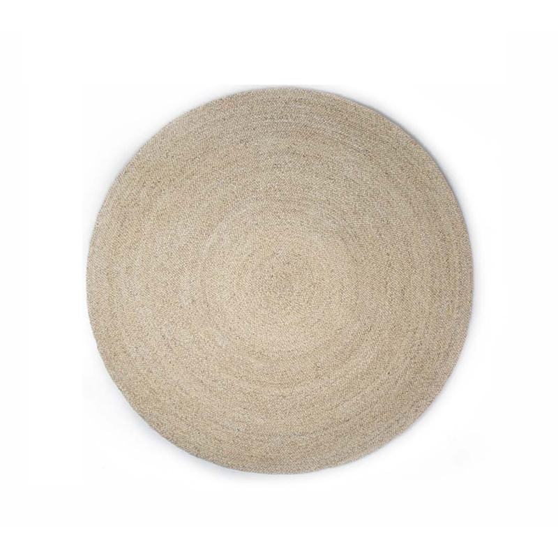 Rond wollen vloerkleed - Bellano ST Wit 815 - sfeer