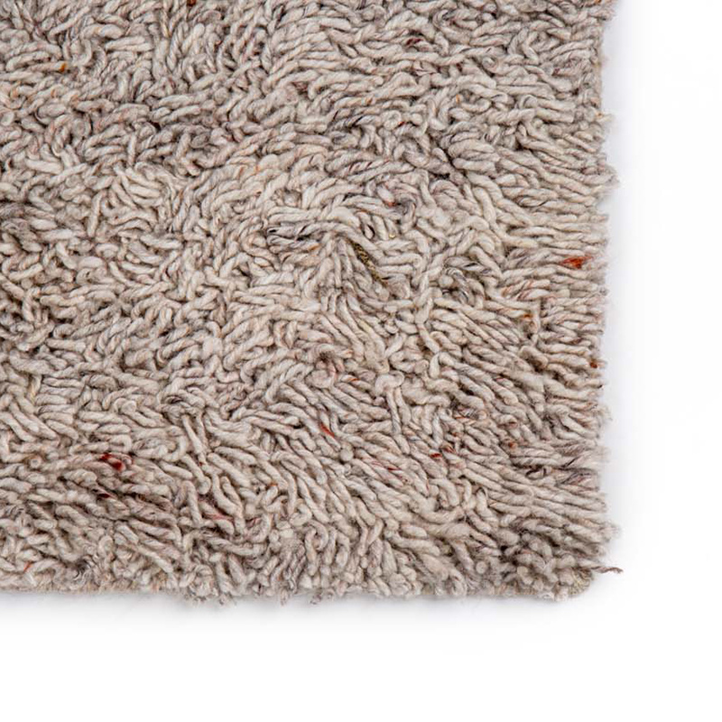 Wollen vloerkleed -  Berbero Lungo Beige 101 - sfeer