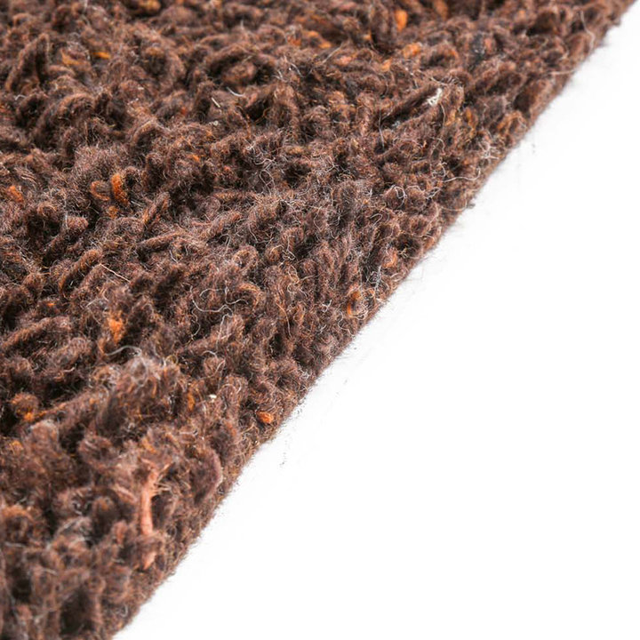 Wollen vloerkleed - Berbero Lungo Bruin 522