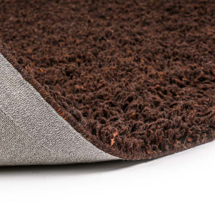 Wollen vloerkleed - Berbero Lungo Bruin 522