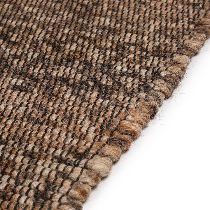 Wollen vloerkleed - Bressano Bruin 623