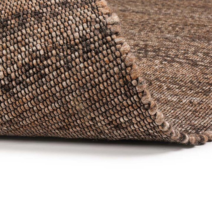 Wollen vloerkleed - Bressano Bruin 623