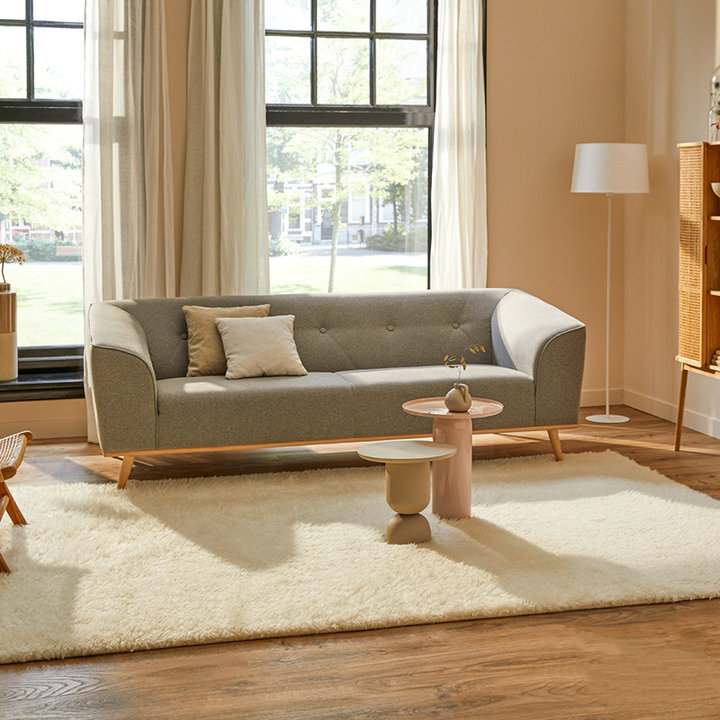 Wollen vloerkleed - Merano Wit 011