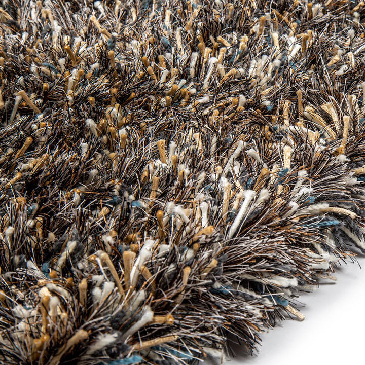 Shaggy vloerkleed - New Paulo Taupe 270