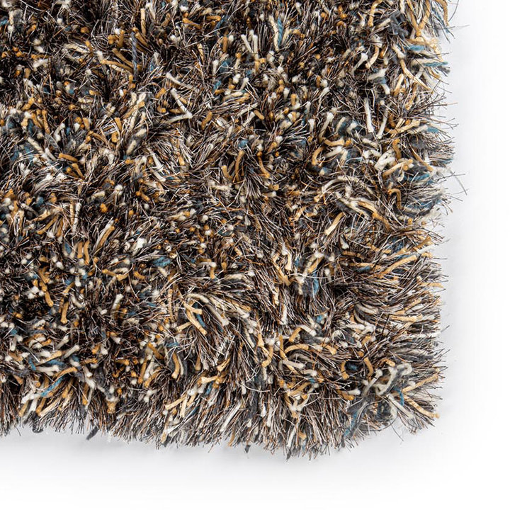 Shaggy vloerkleed - New Paulo Taupe 270