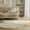 Rond modern vloerkleed - Mozo Gigi Beige/Creme - thumbnail