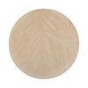 Rond modern vloerkleed - Solacio Leaves Beige - thumbnail 1