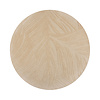 Rond modern vloerkleed - Solacio Leaves Beige - thumbnail 1