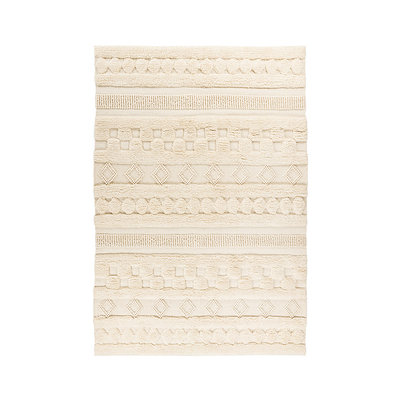 Bohemian vloerkleed - Basai 125 Naturel - sfeer