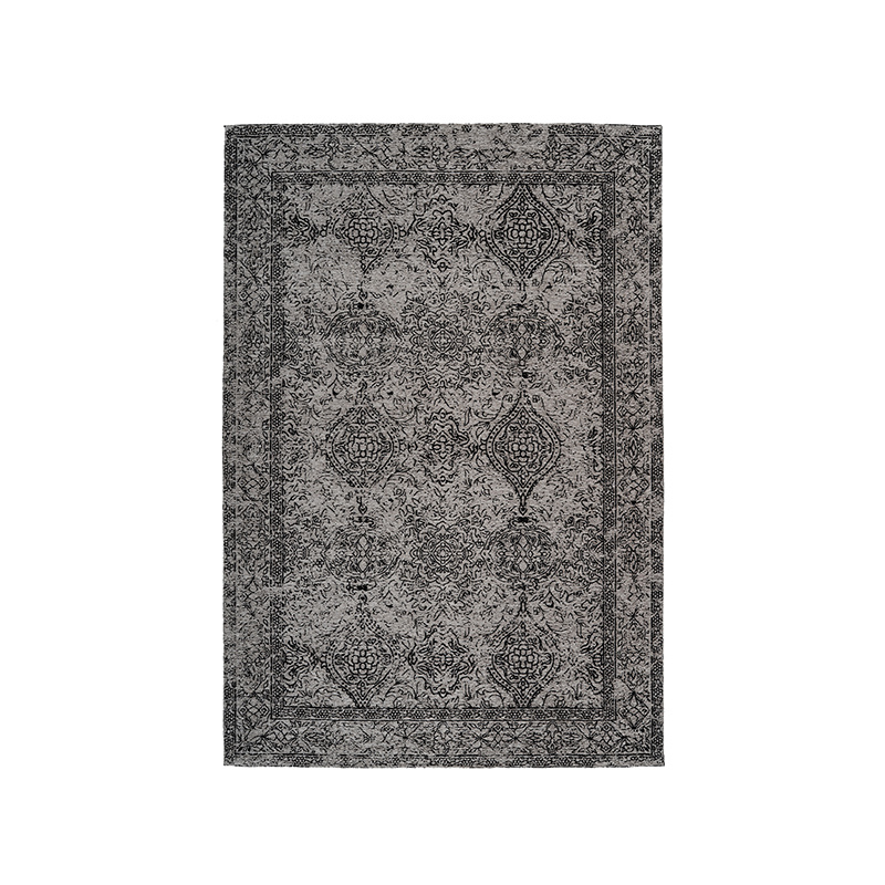 Vintage vloerkleed - Iruna 300 Grijs/Zwart - sfeer