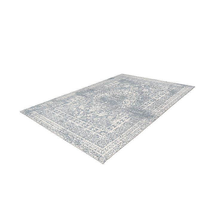 Vintage vloerkleed - Iruna 400 Creme/Blauw