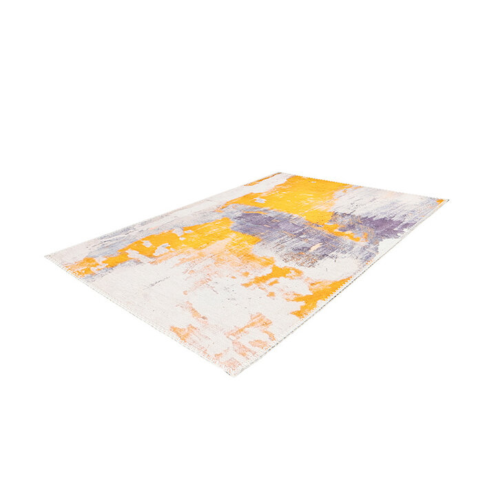 Abstract vloerkleed - Paladino 600 Geel/Creme