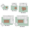 Modern vloerkleed - Lorri 225 Grijs/Multicolor - thumbnail 5