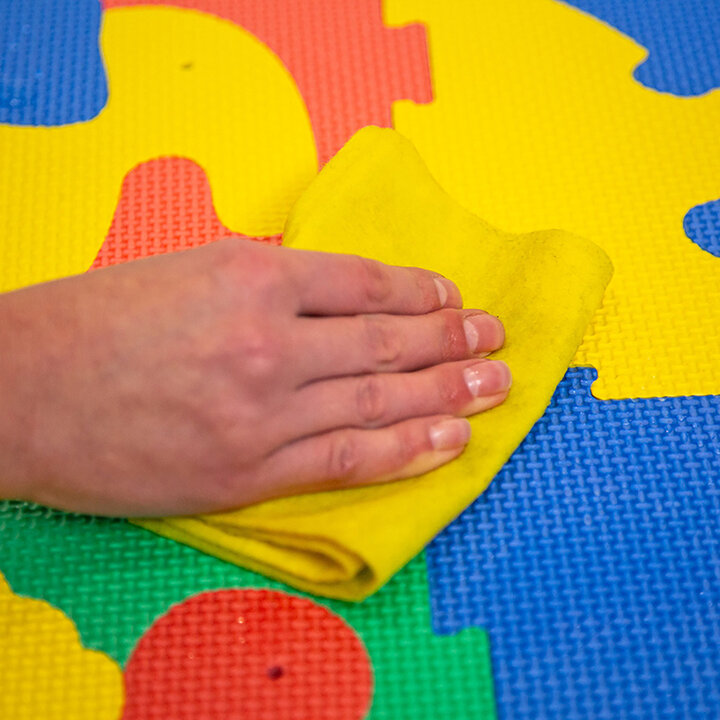 Foam puzzelmat - Sam Safari Multicolor