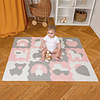 Foam puzzelmat - Sam Farm Roze - thumbnail