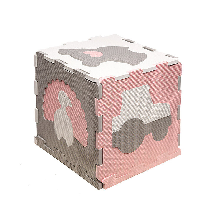 Foam puzzelmat - Sam Farm Roze