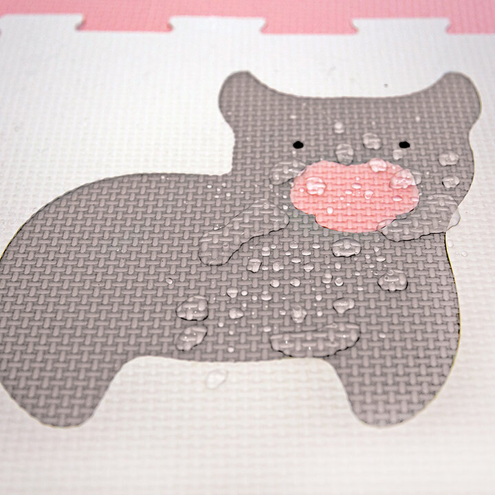 Foam puzzelmat - Sam Farm Roze