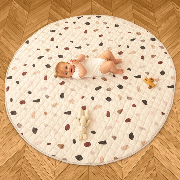 Speelkleed baby rond - Noa Confetti Multicolor