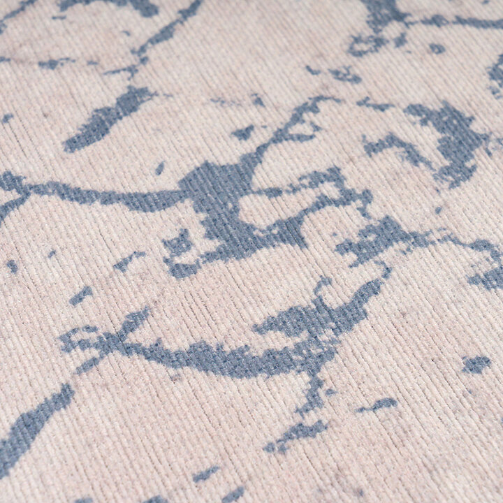 Vintage vloerkleed - Perry 400 Wit/Blauw 