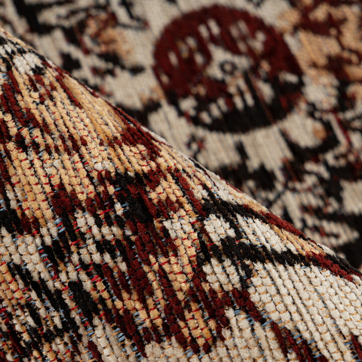 Vintage vloerkleed -  Carter 725 Creme/Bruin