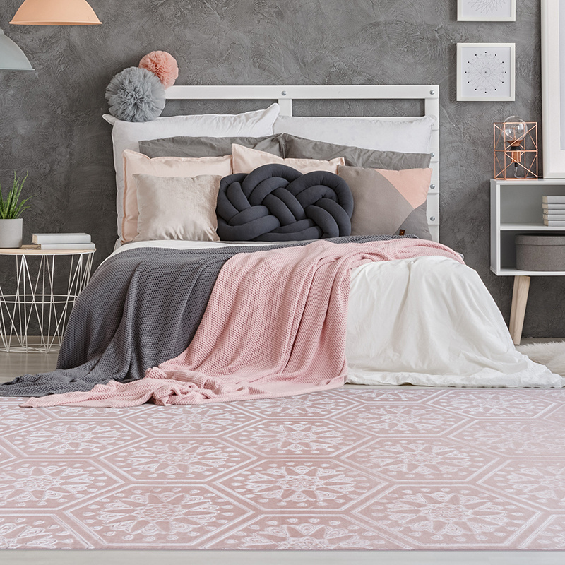 Retro vloerkleed - Marilyn 200 Roze