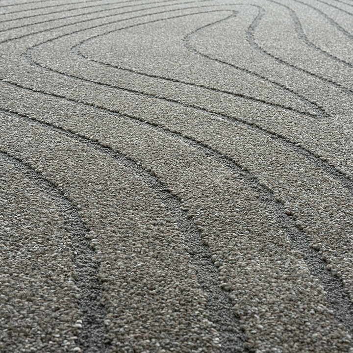 Organisch vloerkleed - Vince 7131 Donkergrijs