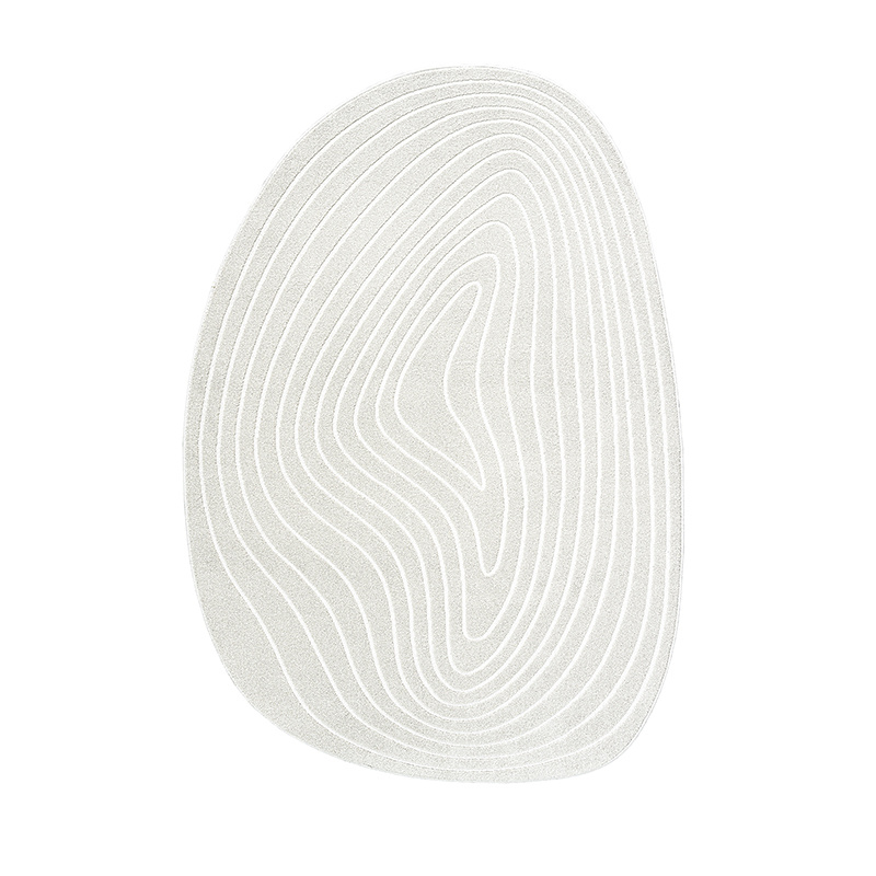 Organisch vloerkleed - Vince 6161 Wit - sfeer