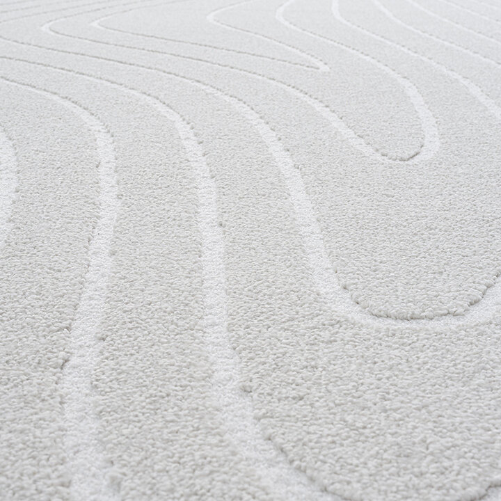 Organisch vloerkleed - Vince 6161 Wit